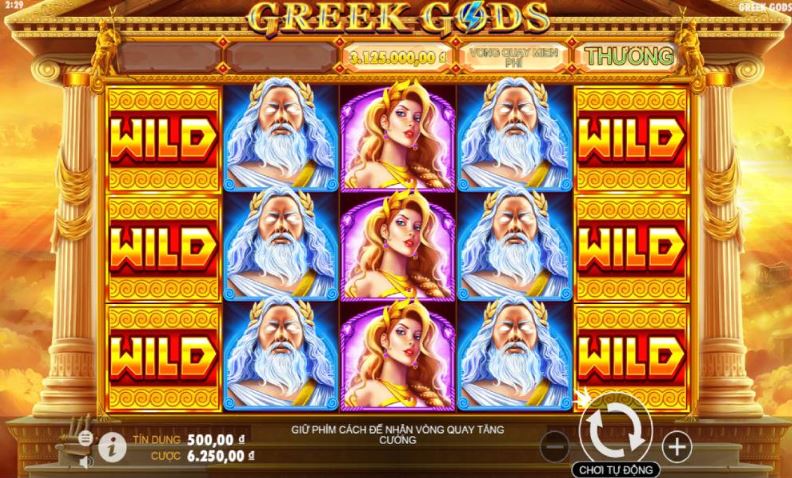 Mẹo chơi slot game Greek Gods ăn thưởng lớn 2024