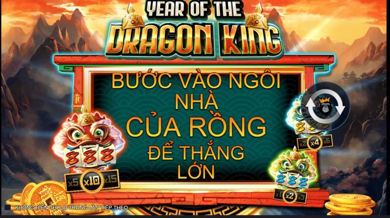 Chiến thuật nổ hũ Year of the Dragon King ăn tiền 2024