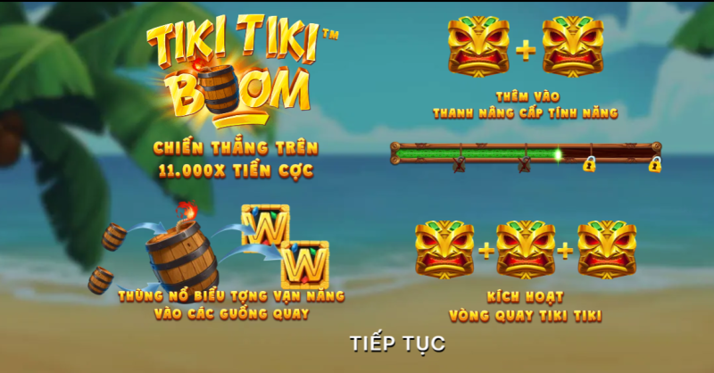Bí quyết nổ hũ liên hoàn tại Tiki Tiki Boom 2024