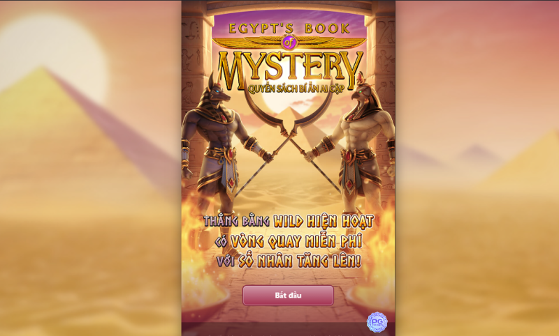 Bí quyết quay hũ Egypt’s Book of Mystery 2024