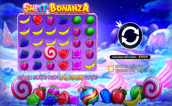 Khám phá slot Sweet Bonanza 2024