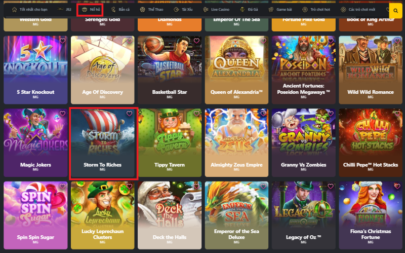 4+ mẹo quay hũ Storm to Riches tất thắng