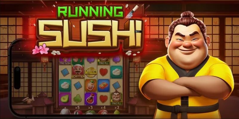 Nuông chiều thị giác trong Running Sushi slot 2024