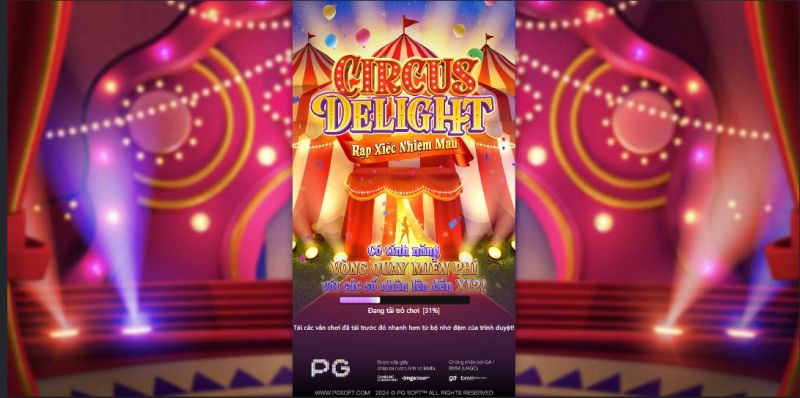 Gặp gỡ chú hề trong slot Circus Delight PG 2024